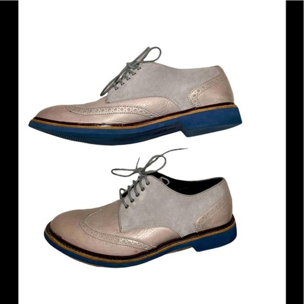 Cole Haan Men’s Genuine Leather Grey Original grand shoes 8.5M FT C11985 G 13